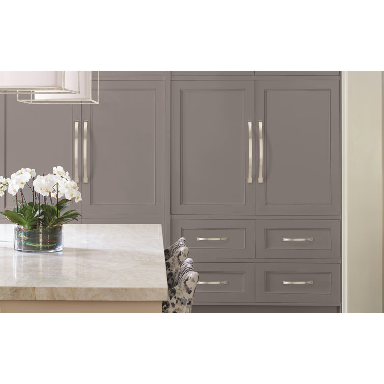 Satin Nickel 8'' Appliance Pull with Mounting Hardware