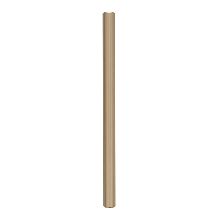 Golden Champagne 12-5/8 inch Steel Bar Pull with Mounting Hardware