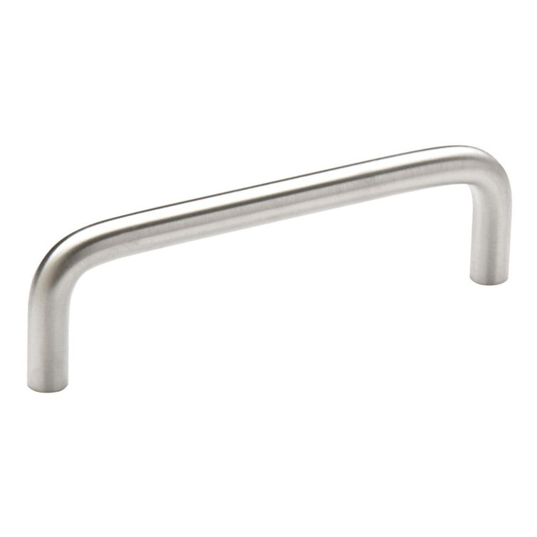 Polished Chrome 4-Inch Bar Pull with Mounting Hardware