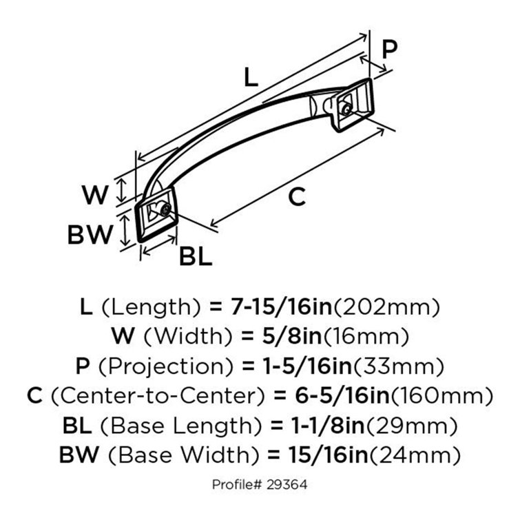 Satin Nickel 3-Inch Brushed Cabinet Pull with Mounting Hardware