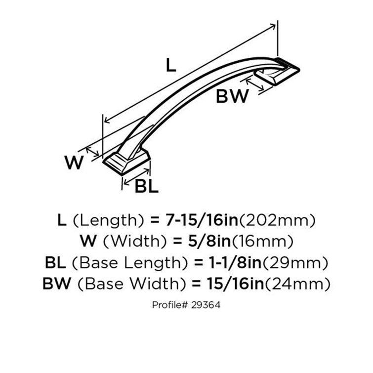 Satin Nickel 3-Inch Brushed Cabinet Pull with Mounting Hardware