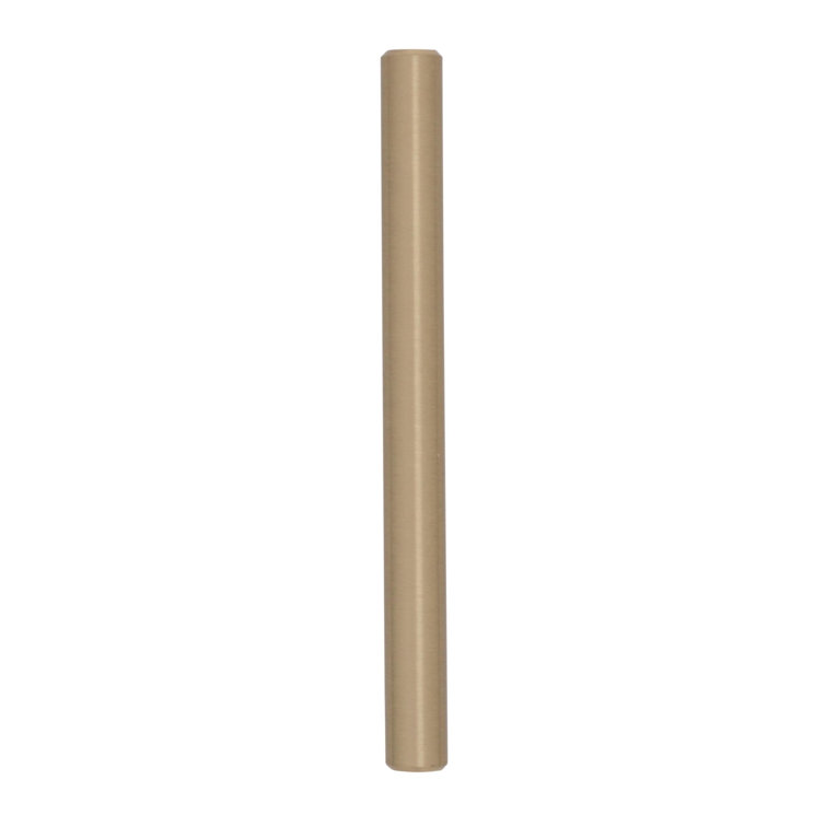 Golden Champagne 12-5/8 inch Steel Bar Pull with Mounting Hardware