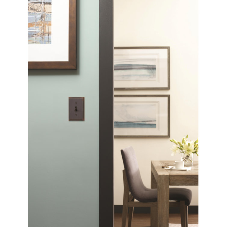 Oil-Rubbed Bronze 1 Toggle Light Switch Wall Plate
