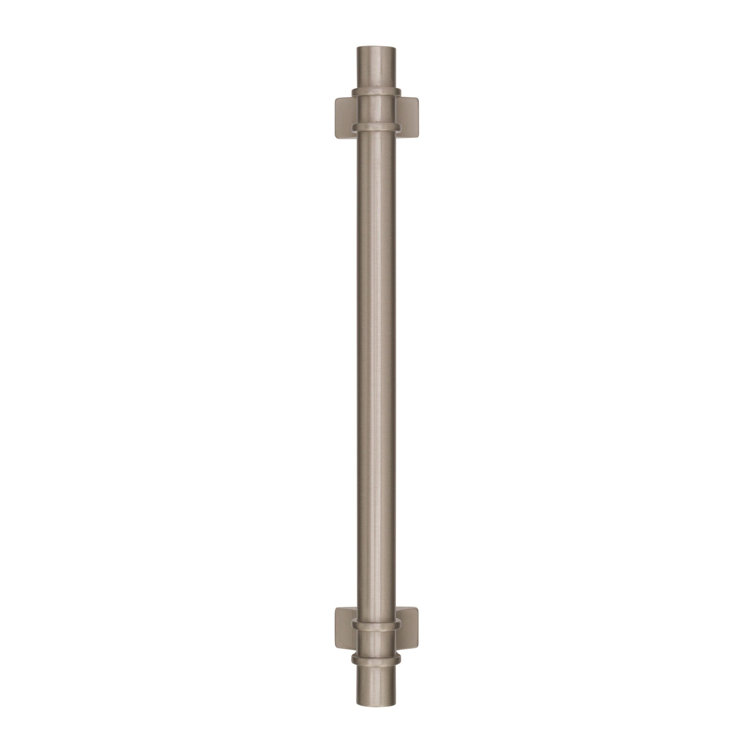 Satin Nickel 6-5/16 Inch Modern Cabinet Pull