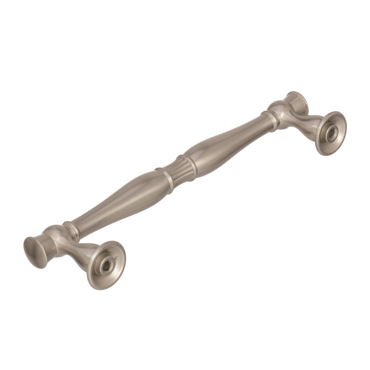 Satin Nickel 3-3/4" Brushed Bar Pull with Mounting Hardware