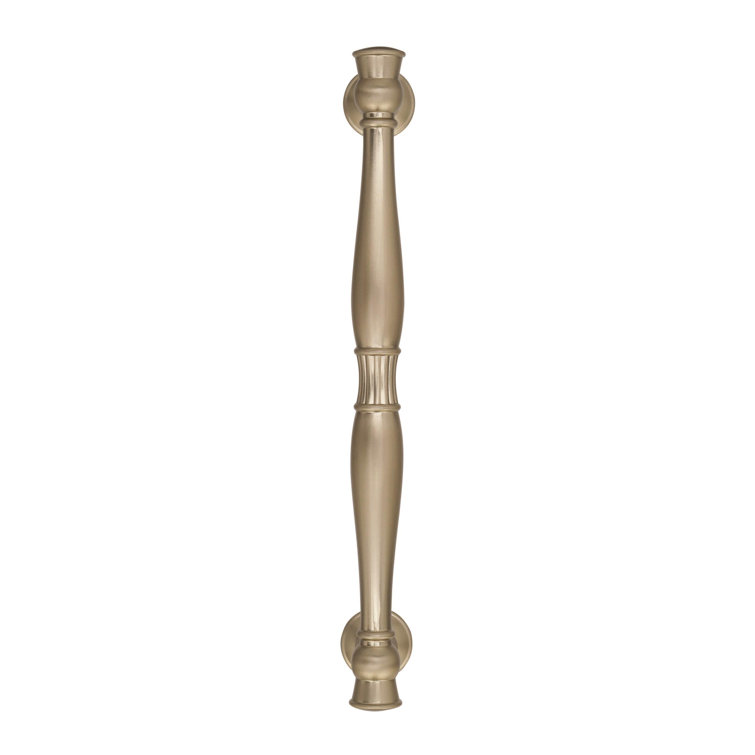 Golden Champagne Brushed Traditional Bar Pull with Mounting Hardware