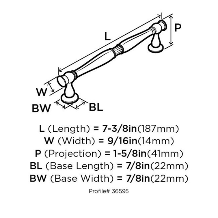 Satin Nickel 3-3/4" Brushed Bar Pull with Mounting Hardware