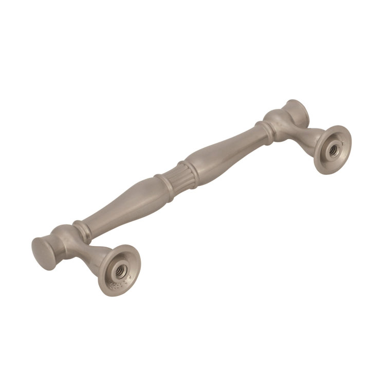 Satin Nickel 3-3/4" Brushed Bar Pull with Mounting Hardware