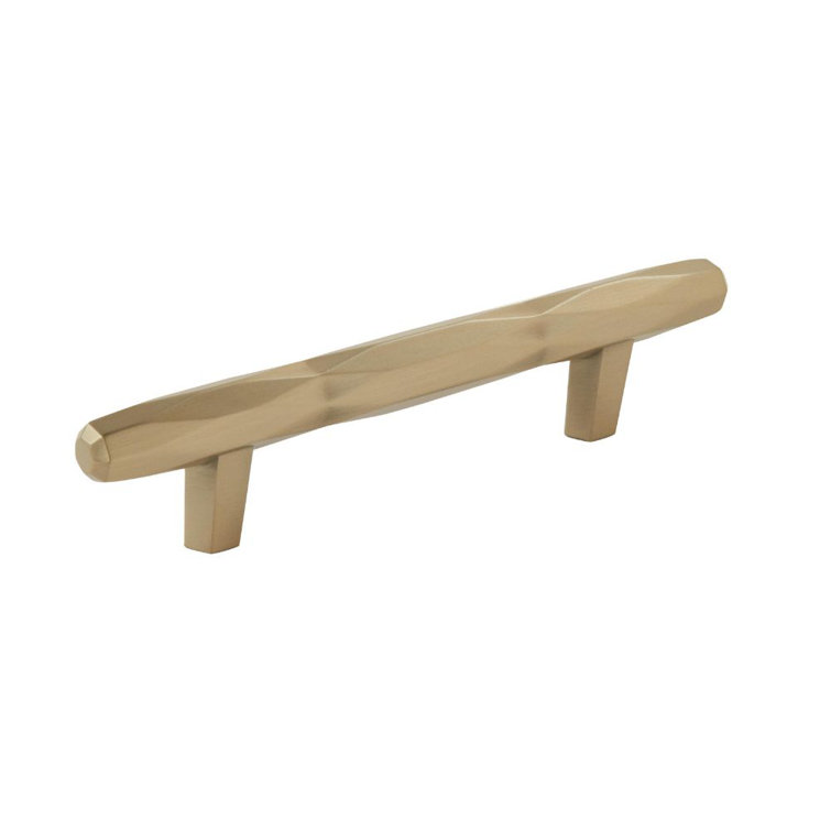 Golden Champagne Modern Zinc Bar Cabinet Pull