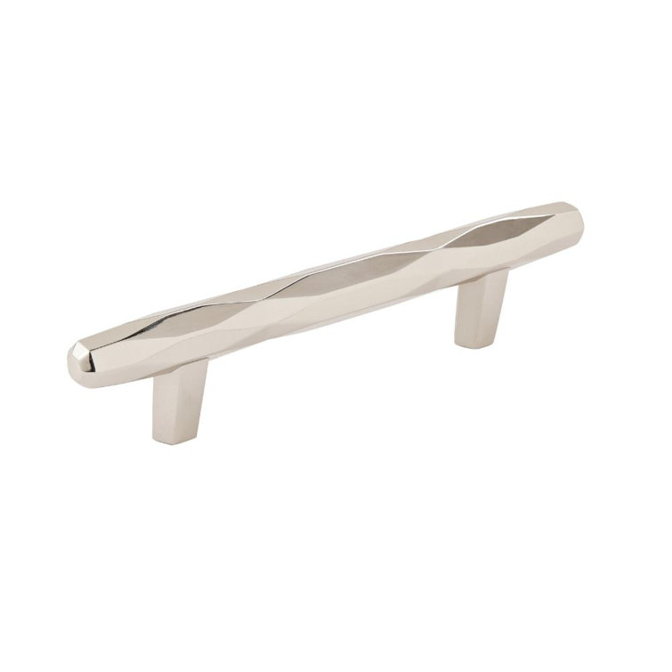 St. Vincent 8" Polished Nickel Bar Pull with Mounting Hardware