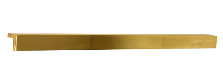 Polished Brass 18" Appliance Pull with Mounting Hardware