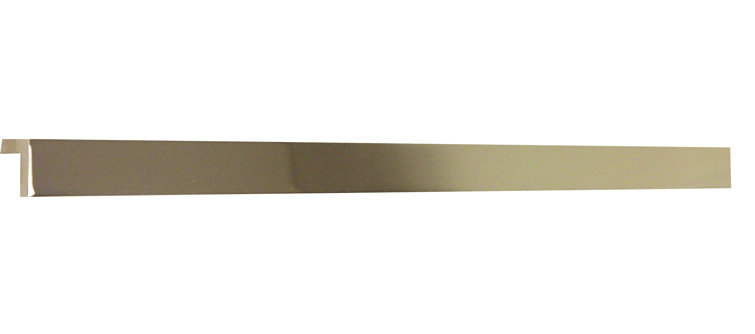 Polished Nickel 18" Modern Appliance Pull with Mounting Hardware