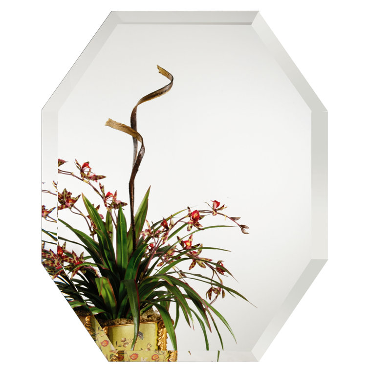 Elegant Full-Length Oval Beveled Glass Wall Mirror