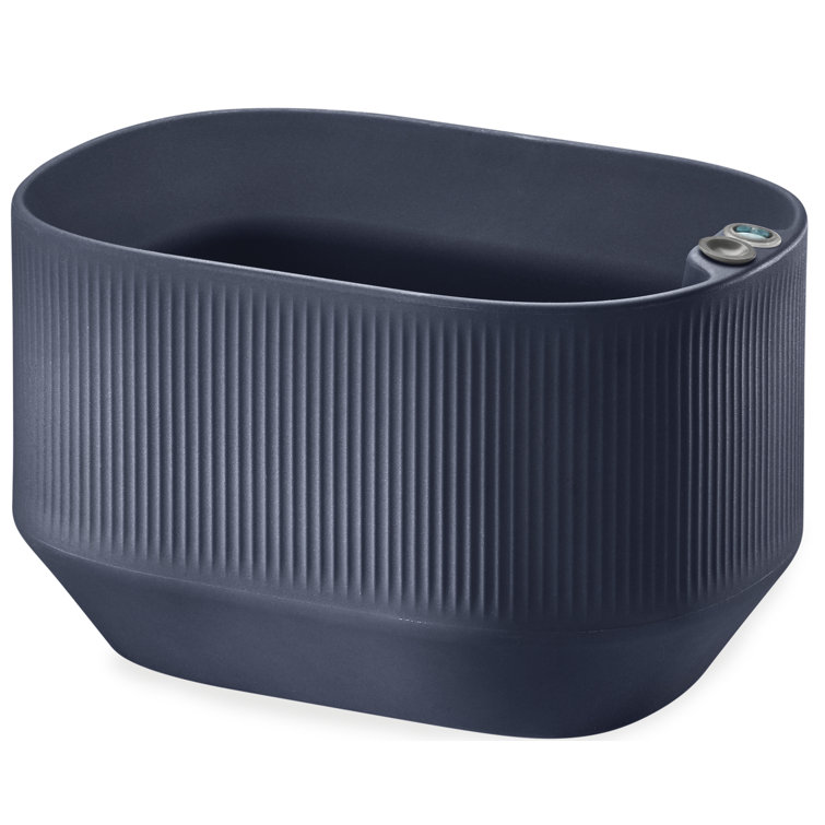 Midnight Blue Rectangular Modular Outdoor Planter Box