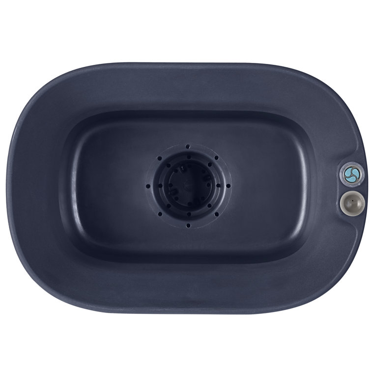 Midnight Blue Rectangular Modular Outdoor Planter Box