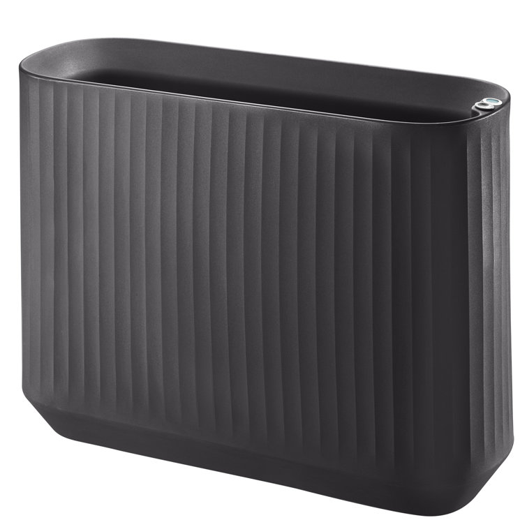 Slate Mod Self-Watering Planter Box 38'' for Indoor & Outdoor