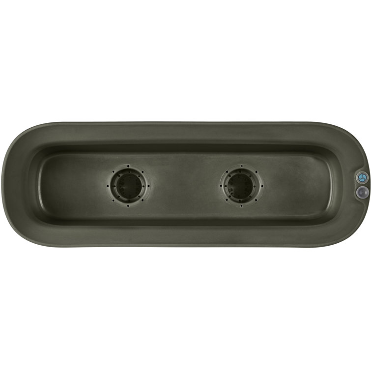 Mod Olive 40'' Self-Watering Planter with Double Wall Design