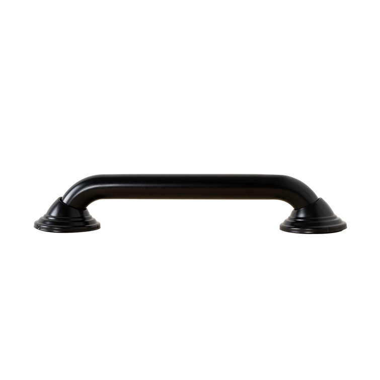 12" Black Stainless Steel Bathroom Safety Grab Bar