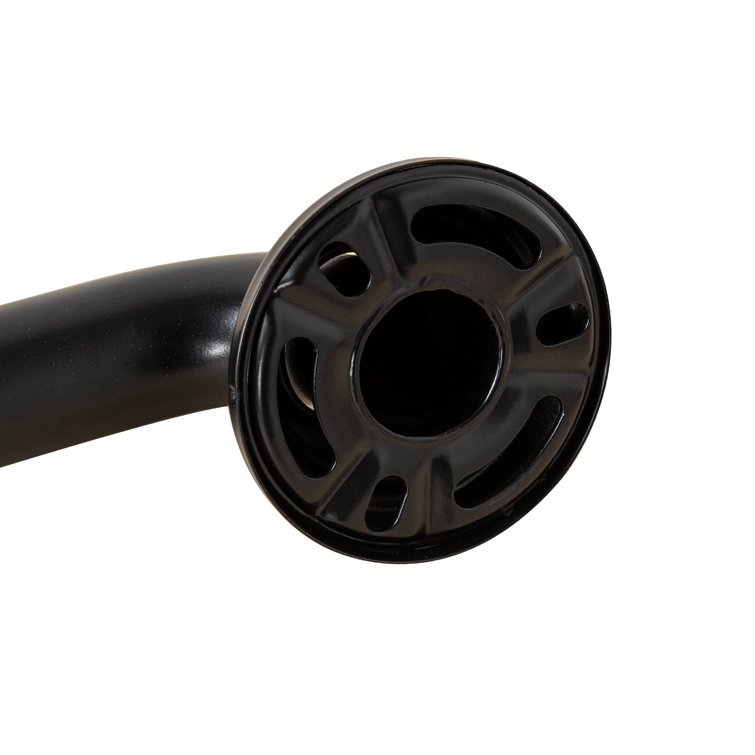 12" Black Stainless Steel Bathroom Safety Grab Bar