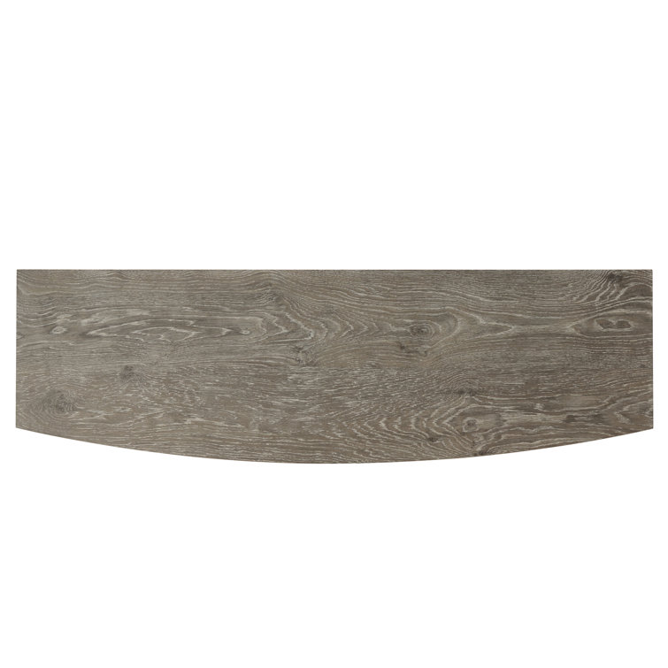 Anthony Cox Elegant Aged Oak Veneer Sideboard with Textured Brass Handles