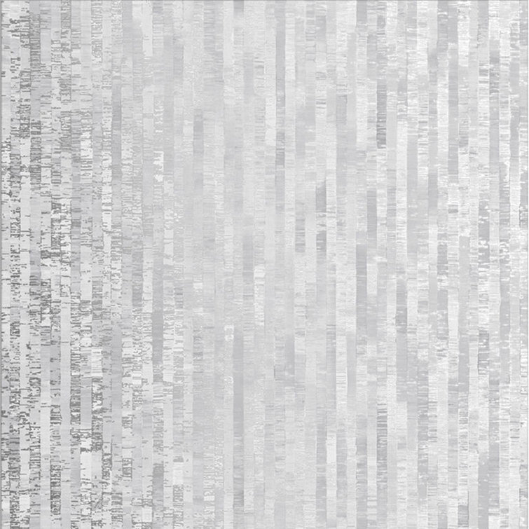 Betula Striped Metallic Wallpaper Roll