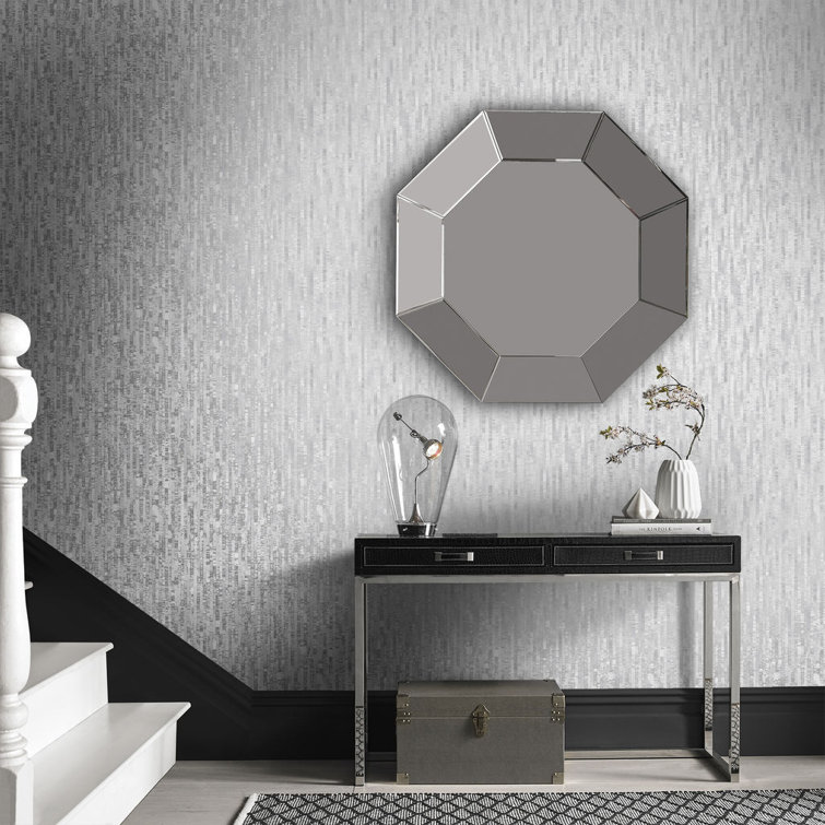 Betula Striped Metallic Wallpaper Roll