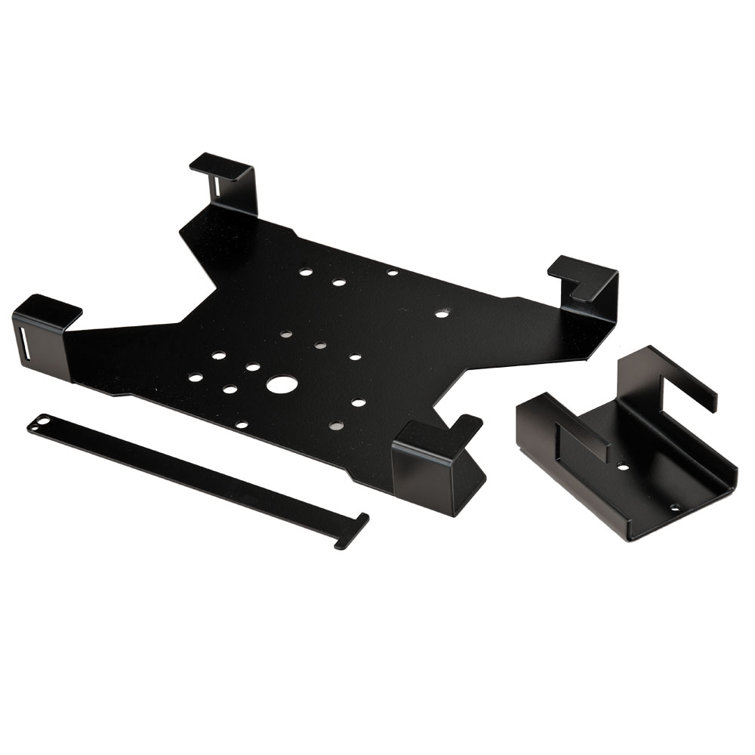 Black Steel Rust Resistant Video Conferencing Codec Bracket