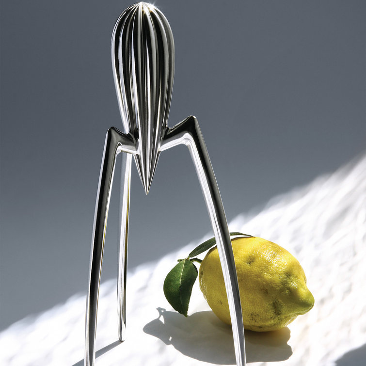 Mirror Polished Aluminum Citrus Juicer, 14 cm