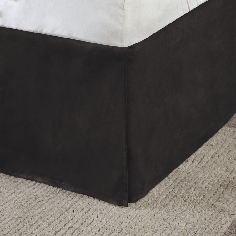 Gray Faux Suede Queen 7-Piece Comforter Set