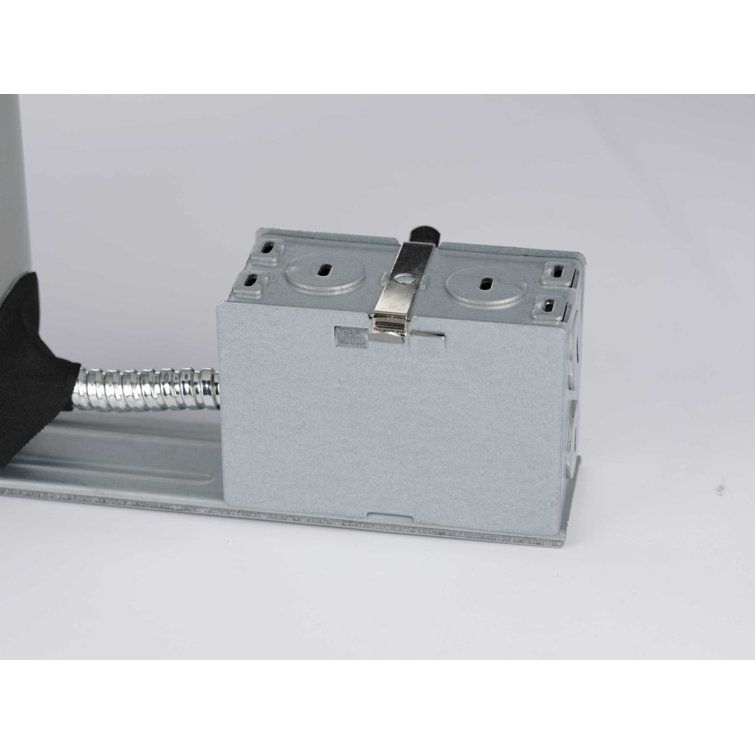 5" Gray Steel LED Recessed Housing with Airtight Seal