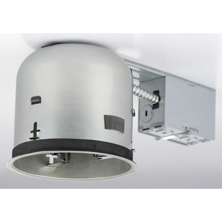 5" Gray Steel LED Recessed Housing with Airtight Seal