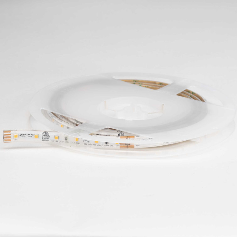 White 5' LED Tape Light with 3000K Soft White