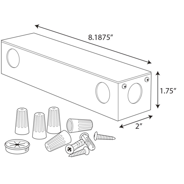 Black 24V Power Supply with 25W Dimmable Driver for LED Tape