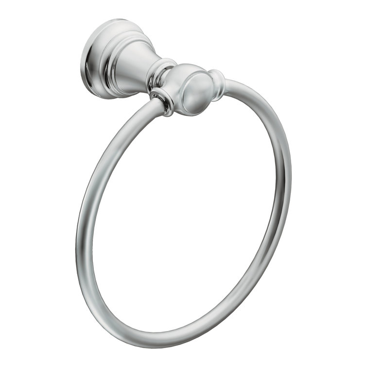 Polished Nickel Traditional Wall Mounted Towel Ring