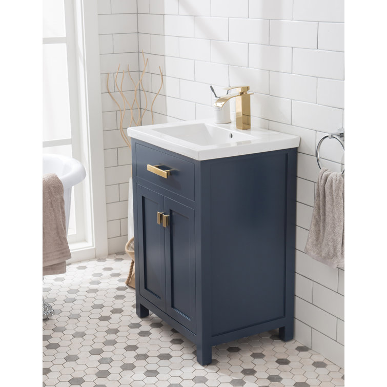 Monarch Blue 24'' Freestanding Single Bathroom Vanity