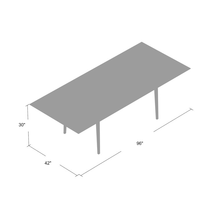 Sarah Saddle Cherry Wood Extension Dining Table