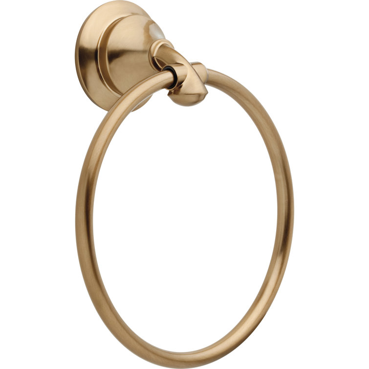Stainless Steel Transitional Wall Mounted Towel Ring