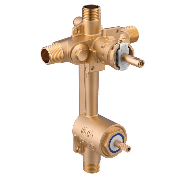 Moen Brass Posi-Temp Pressure Balancing Valve with Diverter