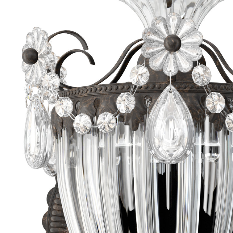 Heirloom Bronze Heritage Crystal 1-Light Wall Sconce