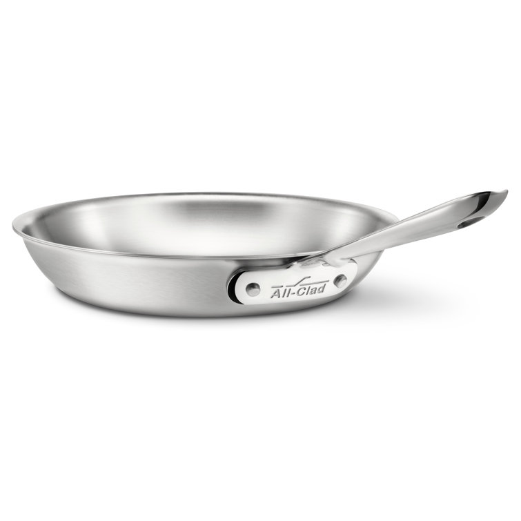 All-Clad 10.5" Brushed Stainless Steel Non-Stick Fry Pan