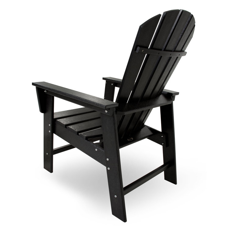 Black Recycled Plastic South Beach Dining Chair