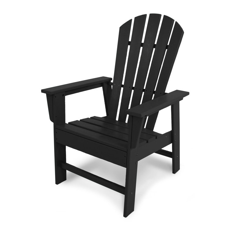 Black Recycled Plastic South Beach Dining Chair