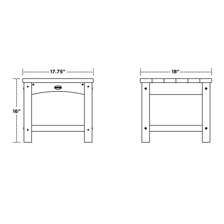 Slate Gray 3-Piece Outdoor Seating Set with Arm Chairs and Side Table