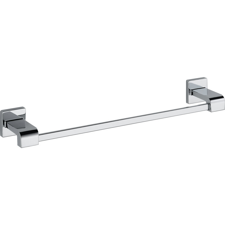 Ara 18-Inch Chrome Wall Mounted Towel Bar