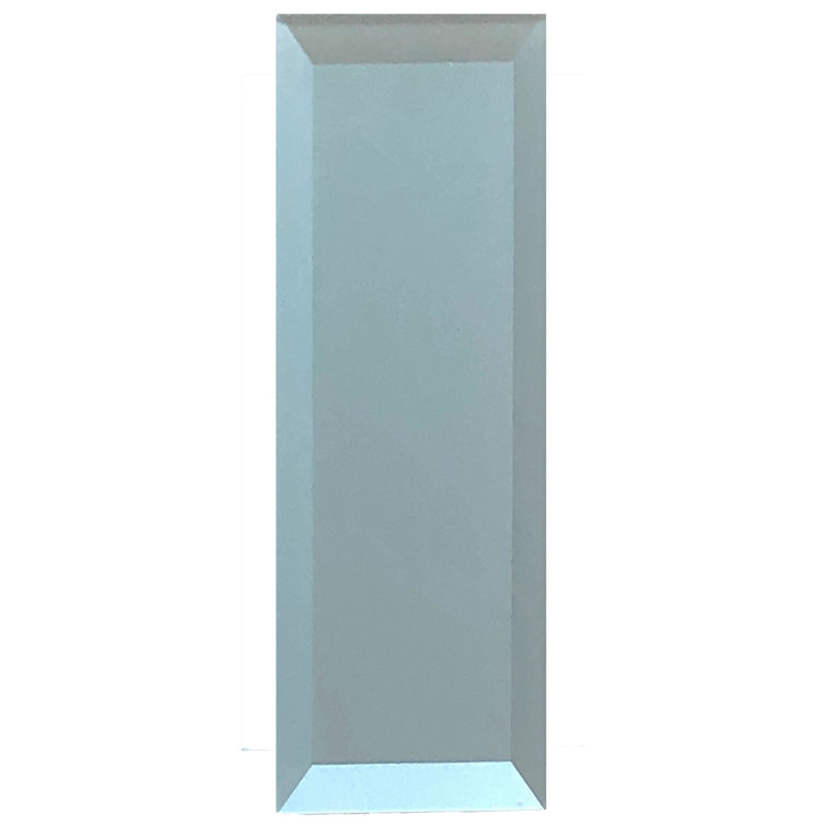Reflections Silver Mirrored Glass Diamond Wall Tile