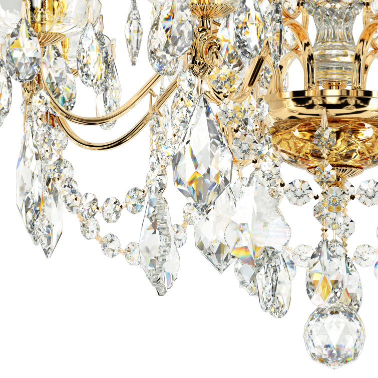 Black Pearl Heritage 8-Light Crystal Chandelier