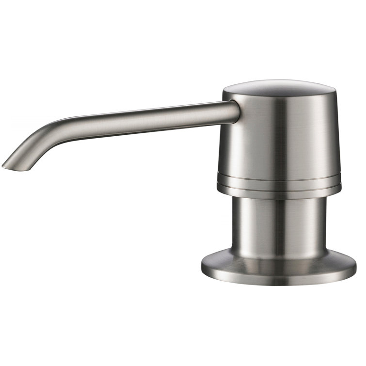Modern Stainless Steel Kitchen Soap and Lotion Dispenser