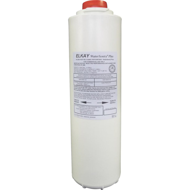 Elkay WaterSentry Plus Under Sink Replacement Filter 3-Pack