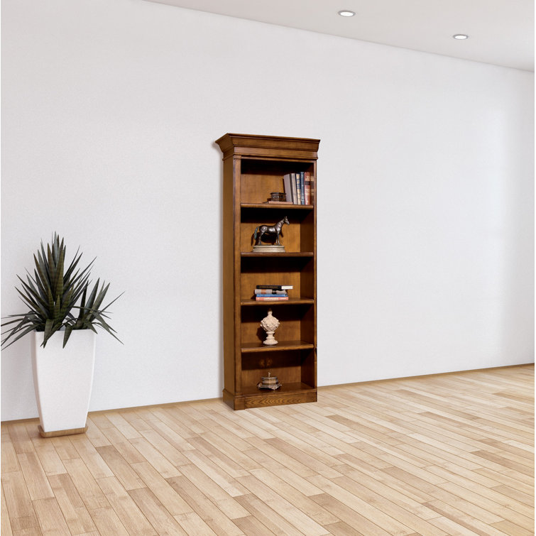 Urban Ash Burl Adjustable Wood Bookcase