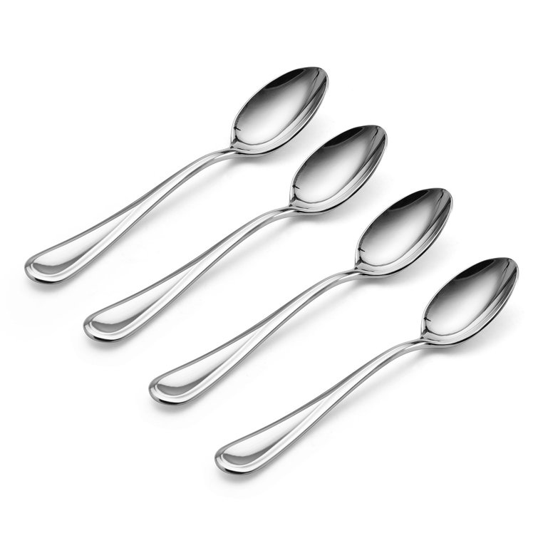 Bravo 18/10 Stainless Steel Demitasse Spoons Set of 4